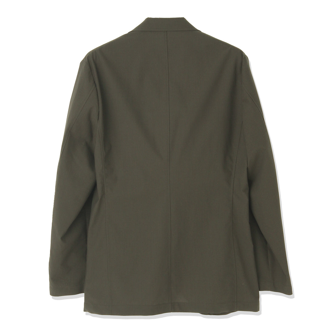 High Twist Cotton Panama Easy Jacket Color: Olive