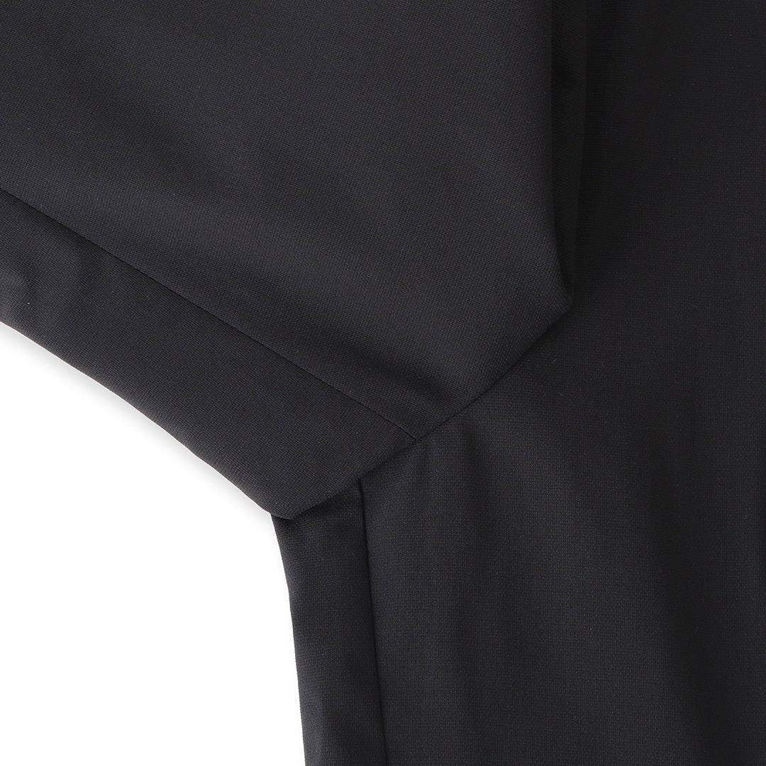 High Twist Cotton Panama Tailored Jacket Color: Black