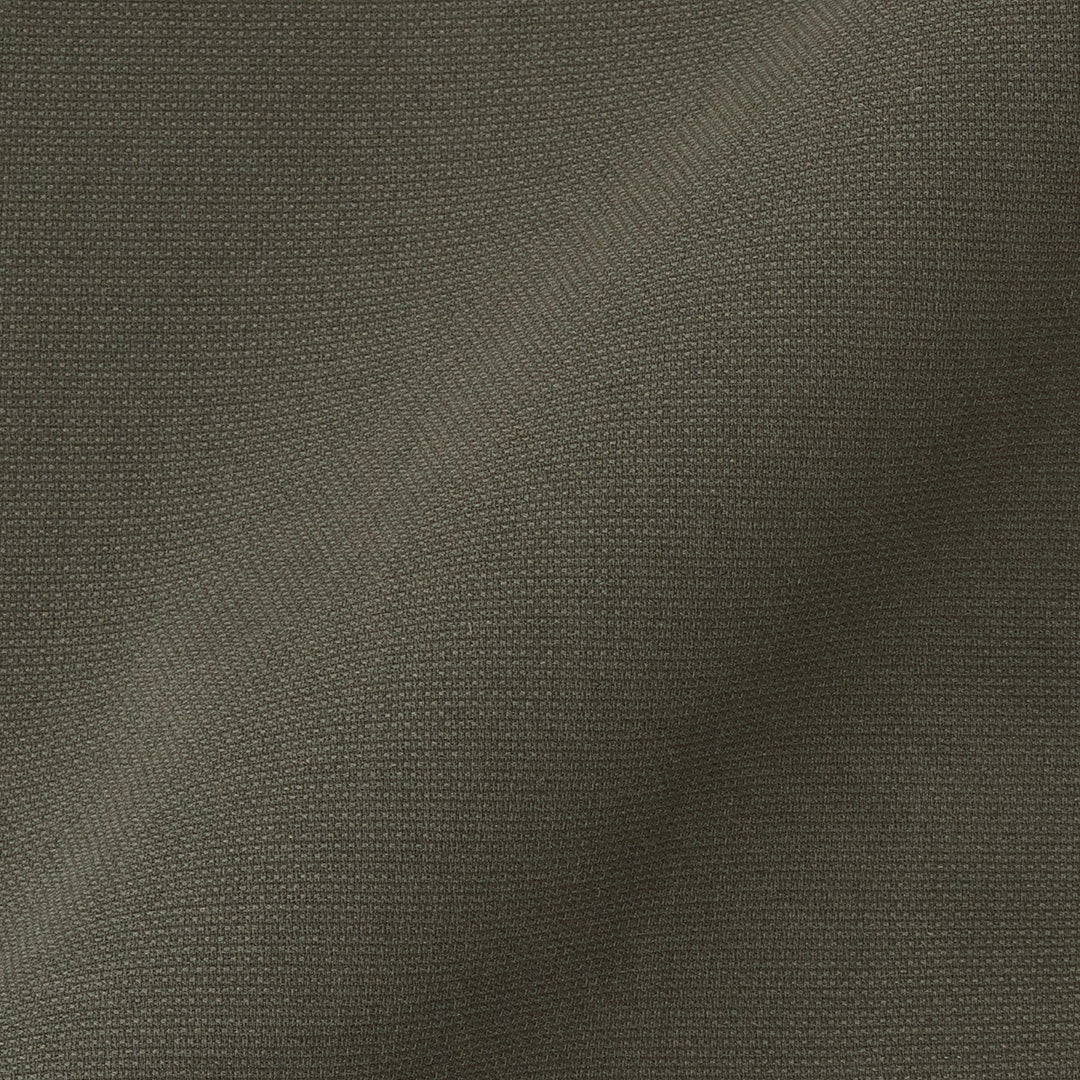 High Twist Cotton Panama Tailored Jacket Color: Olive