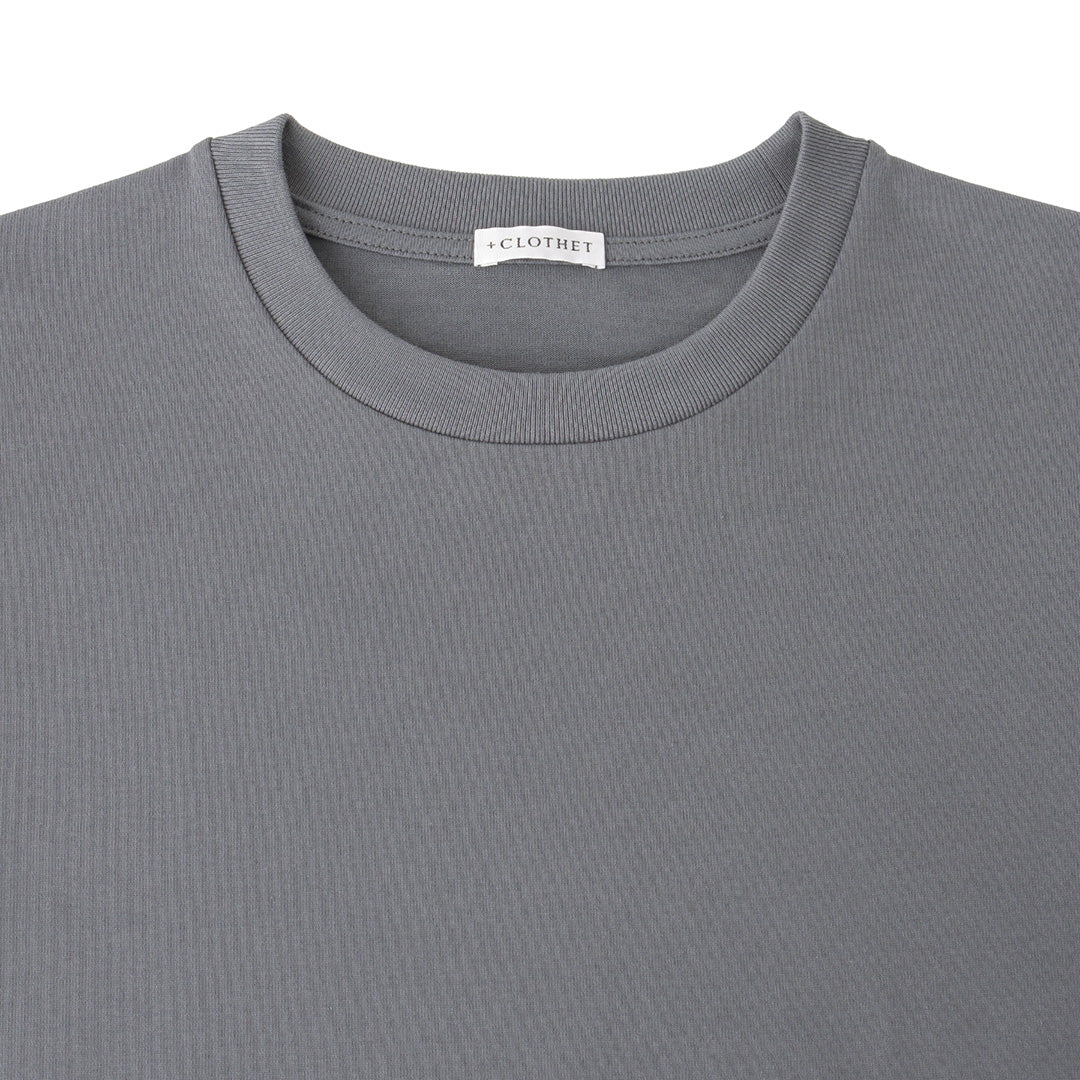 Hybrid Cotton Dress T-shirt Color: Asphalt