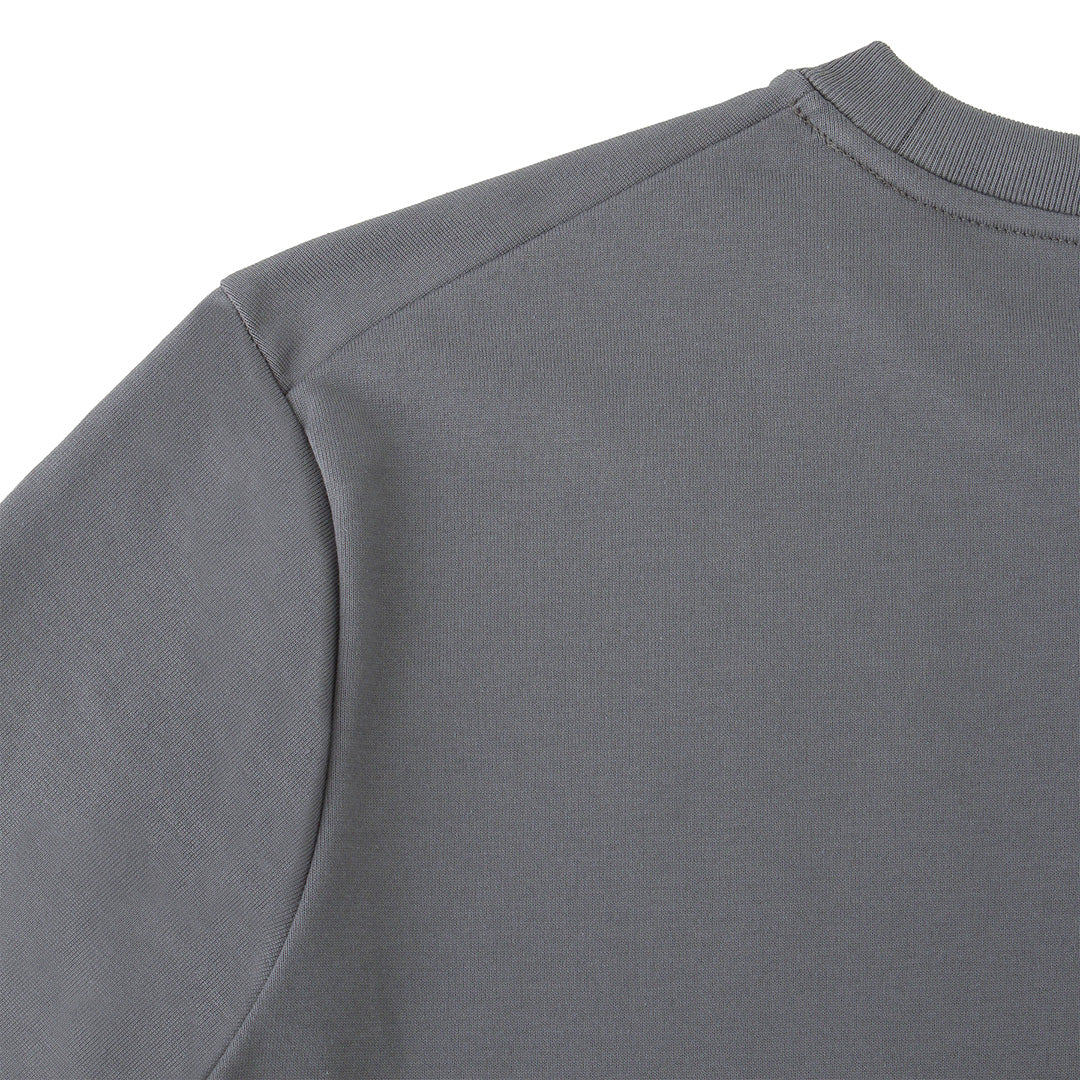 Hybrid Cotton Dress T-shirt Color: Asphalt