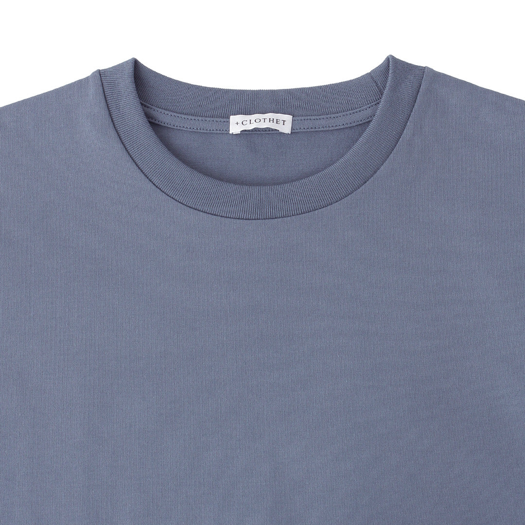 Hybrid Cotton Dress T-shirt Color: Slate Blue