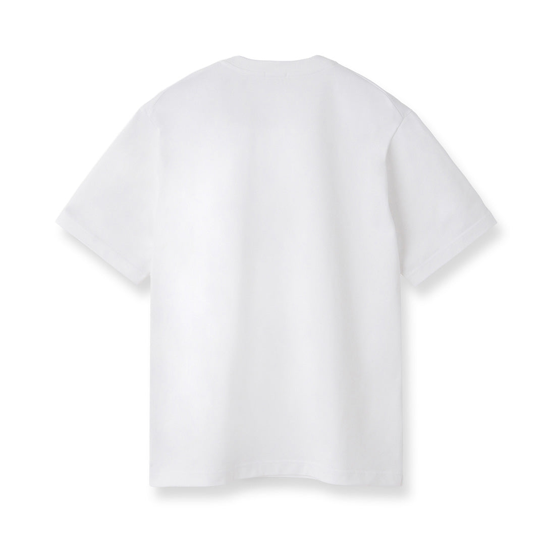 Hybrid Cotton Henley Neck Dress T-shirt Color: White