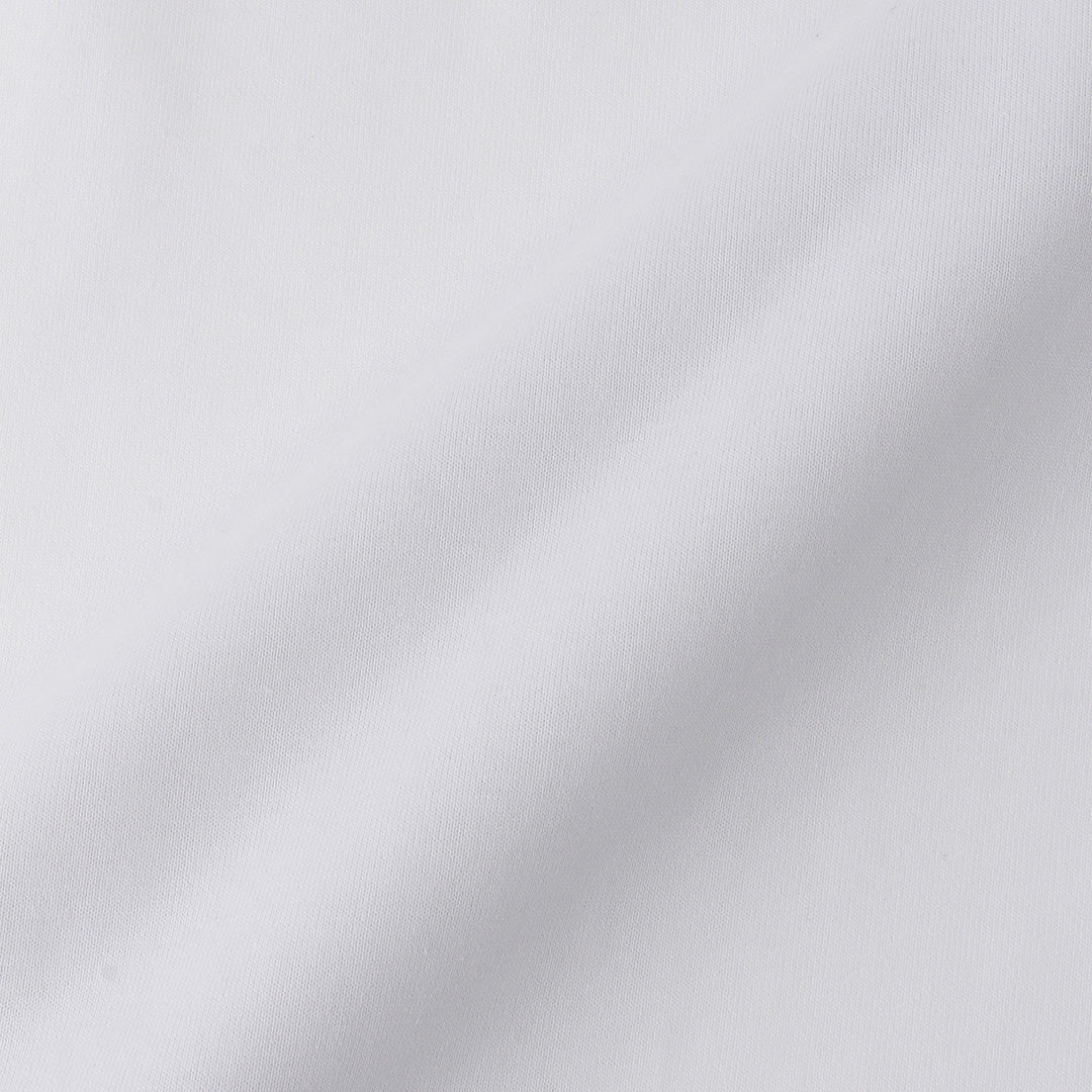 Hybrid Cotton Henley Neck Dress T-shirt Color: White