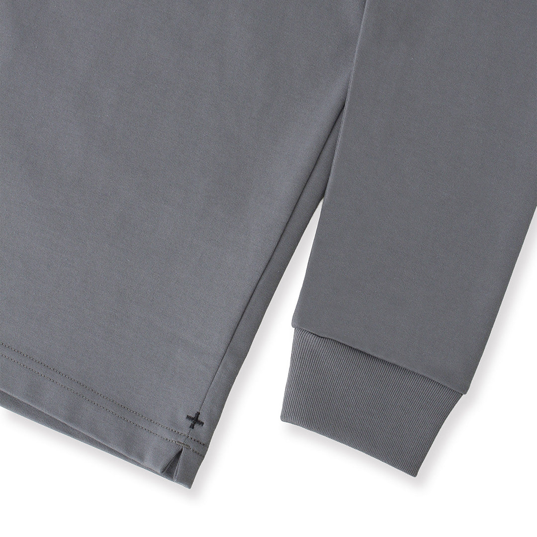 Hybrid Cotton Long Sleeve Dress T-shirt Color: Asphalt