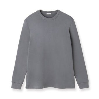 Hybrid Cotton Long Sleeve Dress T-shirt Color: Asphalt