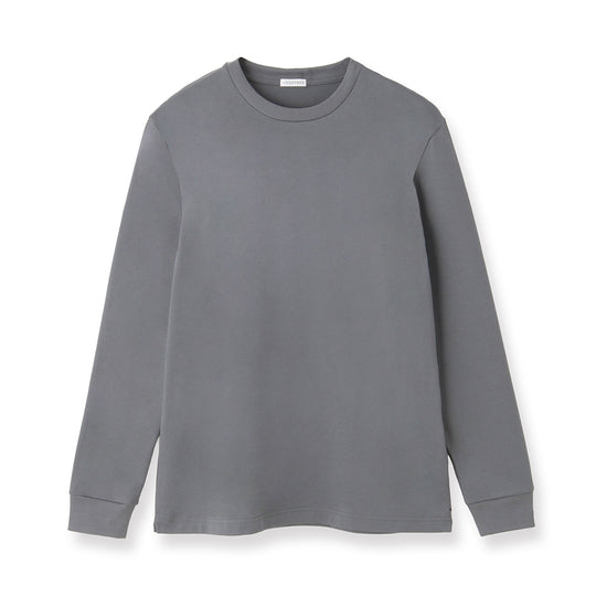 Hybrid Cotton Long Sleeve Dress T-shirt Color: Asphalt