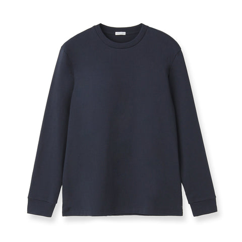 Hybrid Cotton Long Sleeve Dress T-shirt Color: Navy