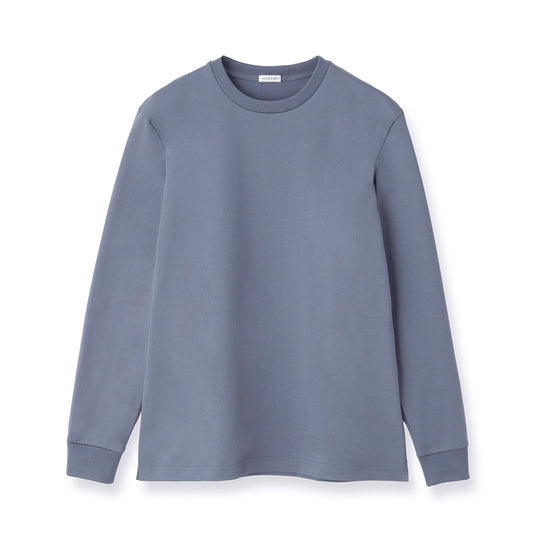Hybrid Cotton Long Sleeve Dress T-shirt Color: Slate Blue