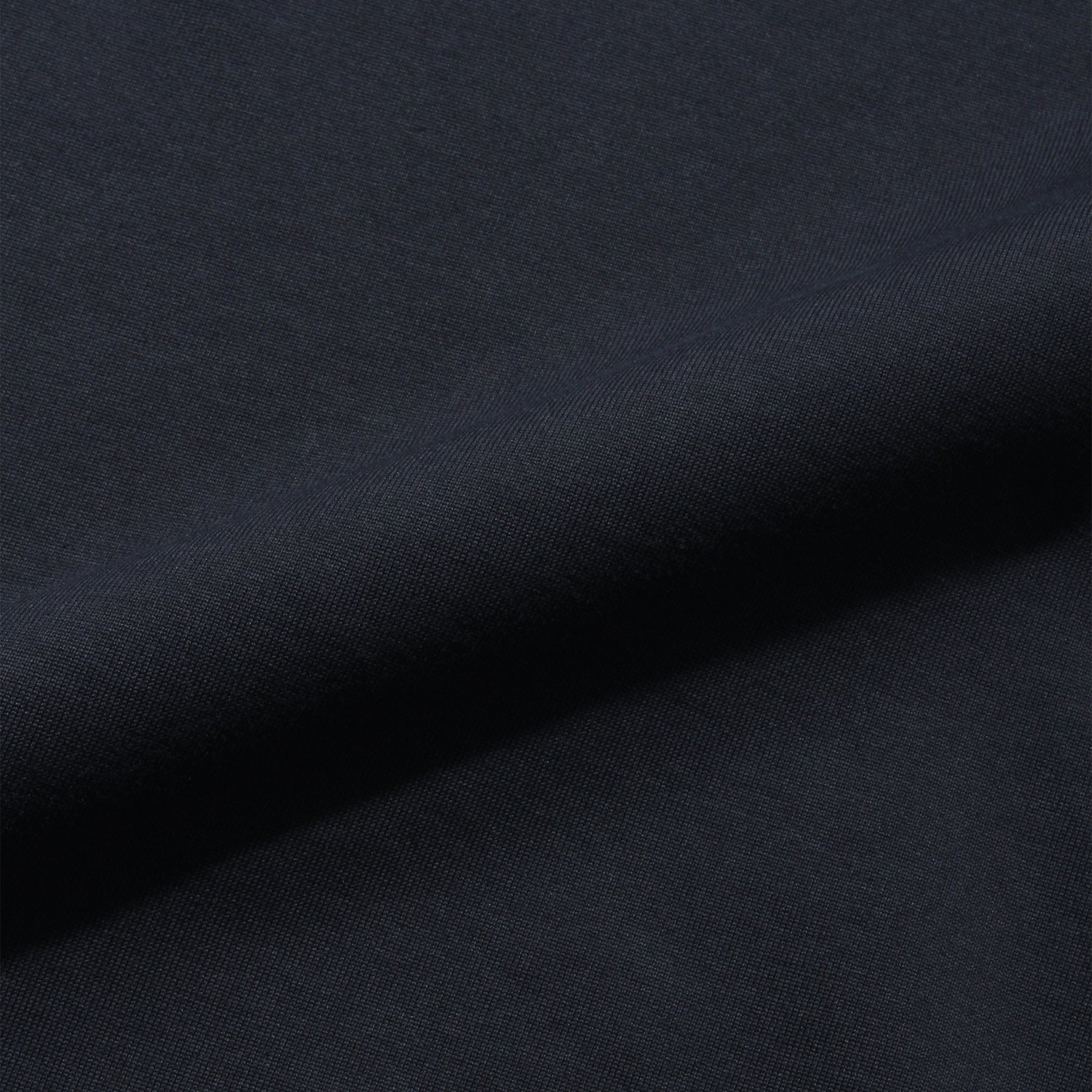 Tailored Ribbed Hem T-shirt Color: Navy