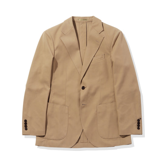 More Than Cotton Tailored Jacket Color: Beige