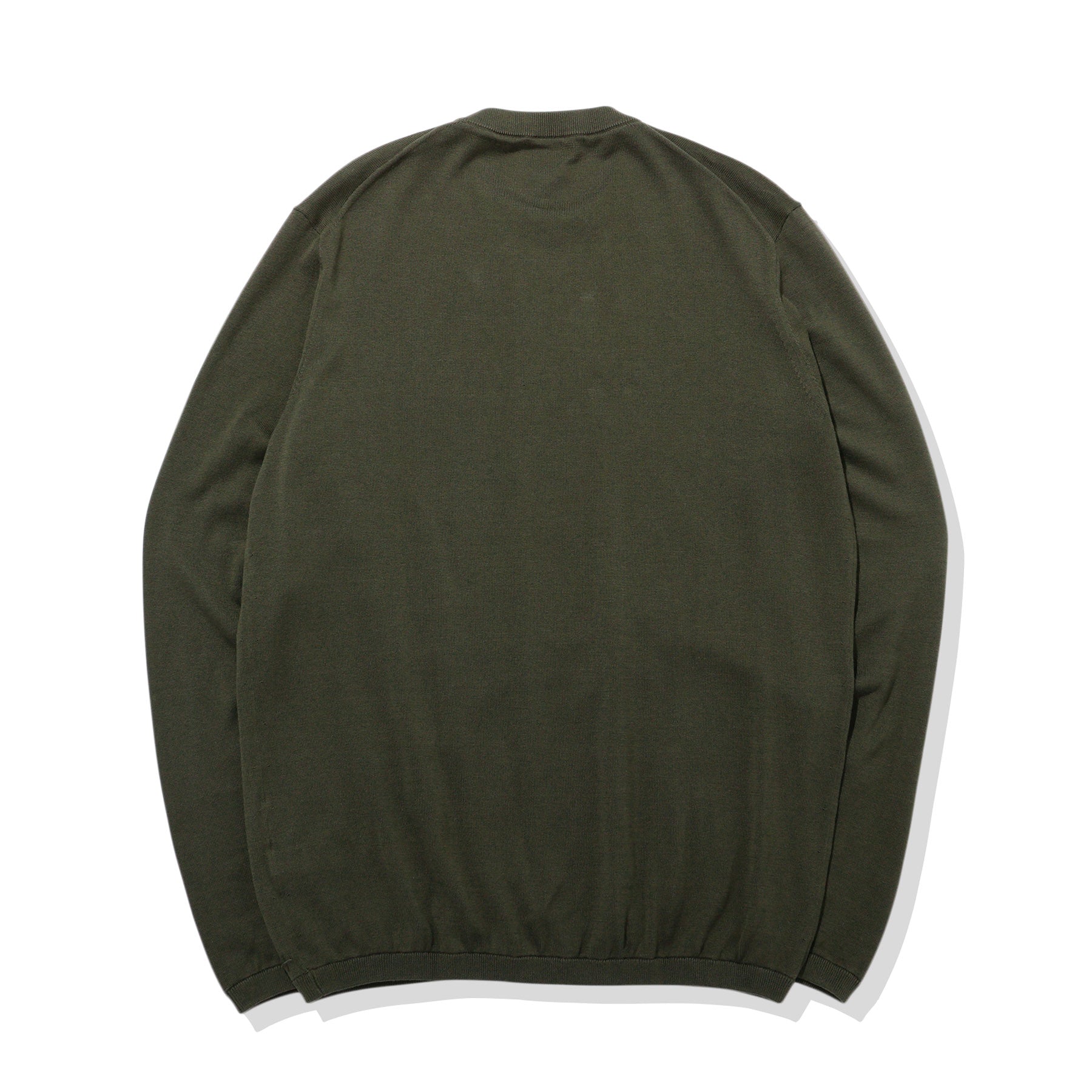 スビンプラチナム クルーネックニット オリーブ | ＋CLOTHET ONLINE