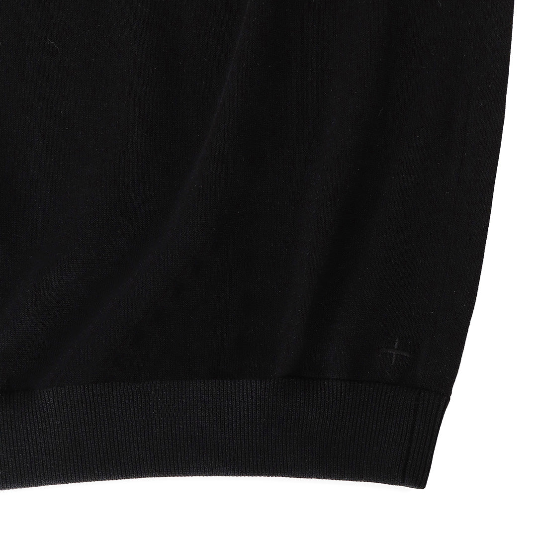 【Renewal】Knit Polo-shirt Color: Black