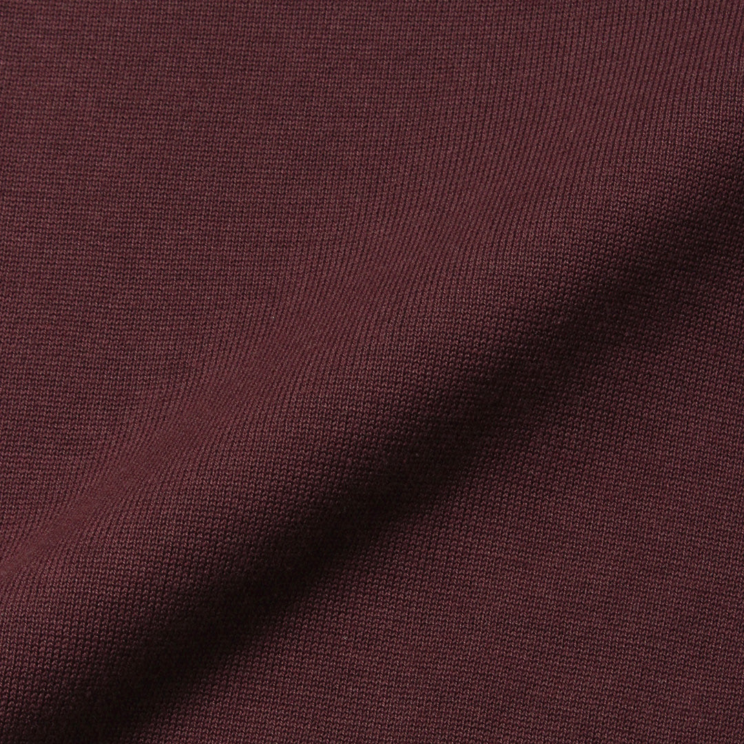 Knit Polo-shirt Color: Bordeaux