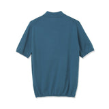 Knit Polo-shirt Color: Deep Sea
