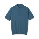 Knit Polo-shirt Color: Deep Sea