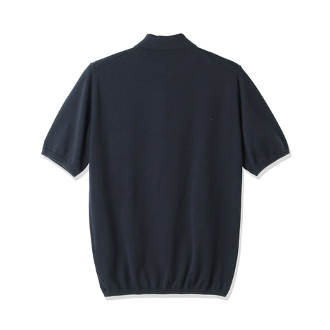 Knit Polo-shirt Color: Navy