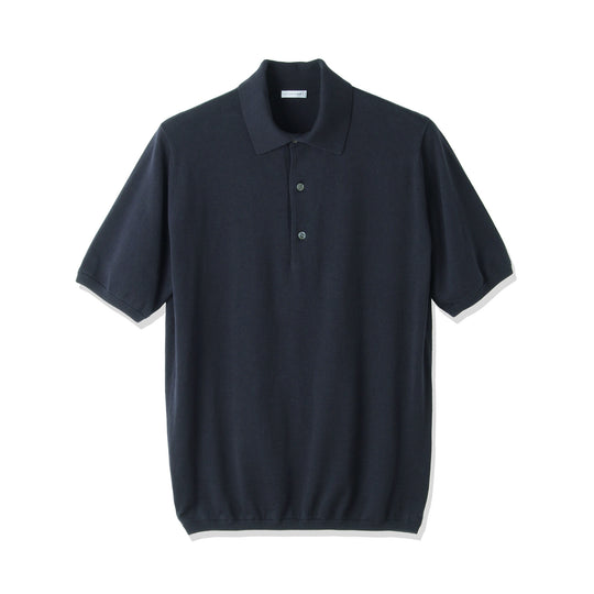 Knit Polo-shirt Color: Navy