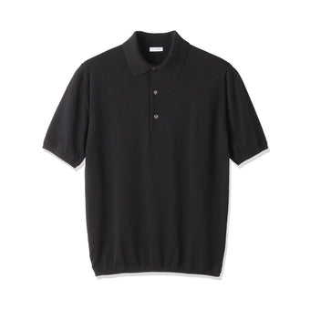 Knit Polo-shirt Color: Black