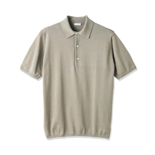 Knit Polo-shirt Color: Sand