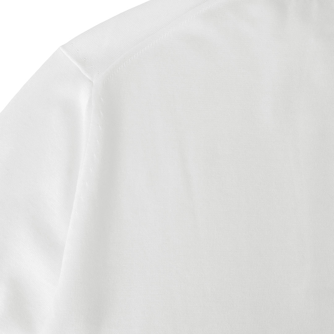 【Renewal】Knit Polo-shirt Color: White