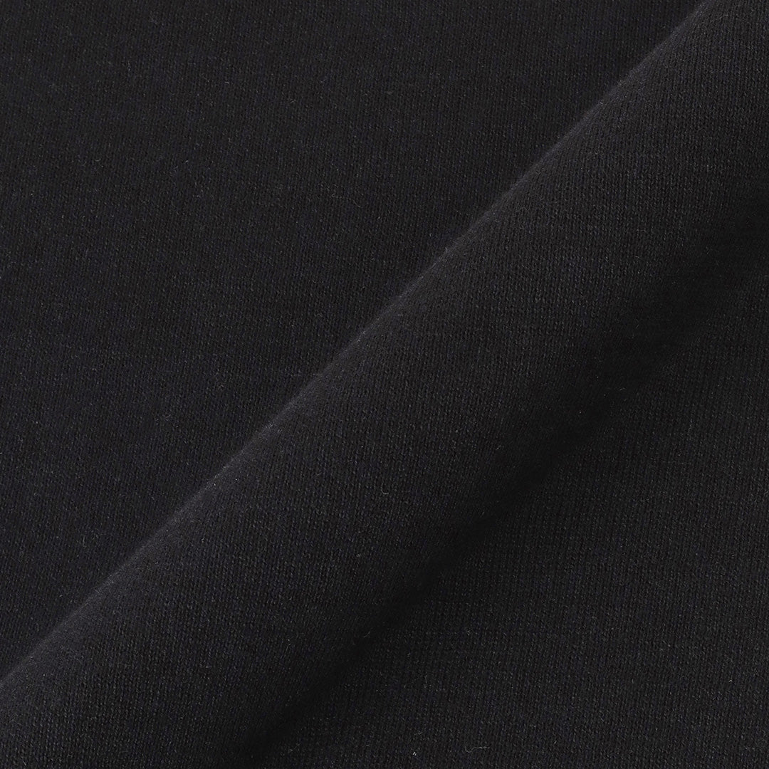 【Renewal】Knit T-shirt Color: Black