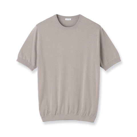 【Renewal】Knit T-shirt Color: Sand