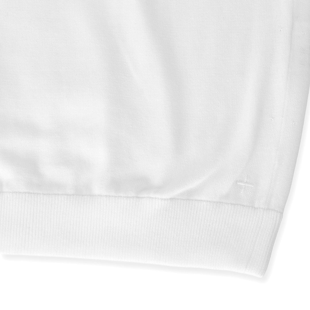 【Renewal】Knit T-shirt Color: White
