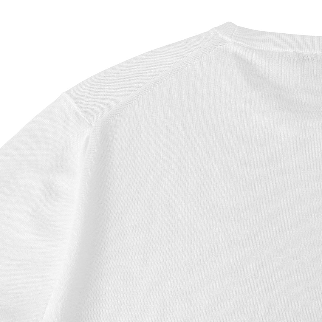 【Renewal】Knit T-shirt Color: White