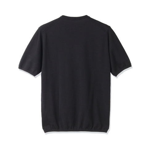 スビンプラチナム ニットTシャツ ブラック | ＋CLOTHET ONLINE