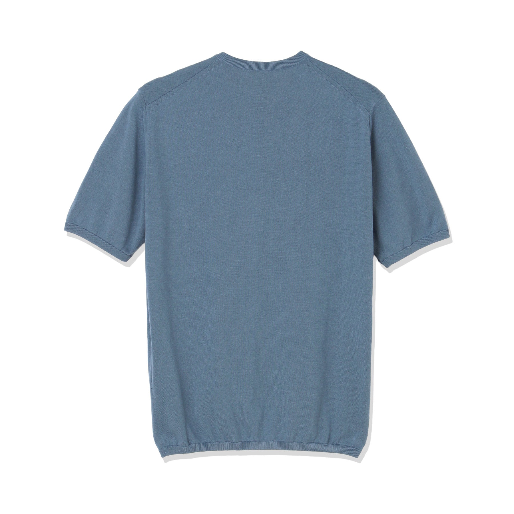 スビンプラチナム ニットTシャツ スレートブルー | ＋CLOTHET ONLINE