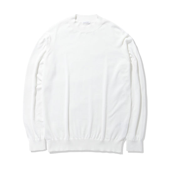 Mock Neck Knit Color: White