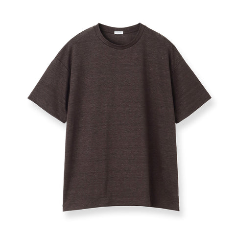 Linen Jersey Big T-shirt Color: Oak