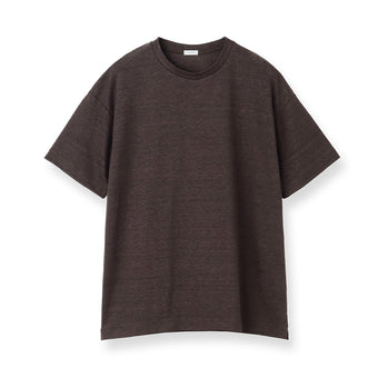 Linen Jersey Big T-shirt Color: Oak