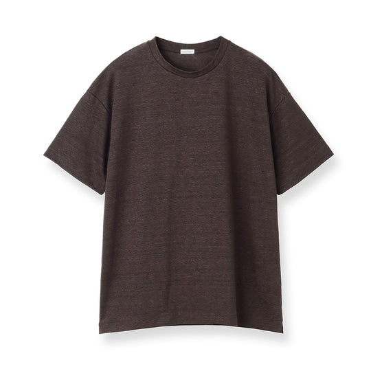Linen Jersey Big T-shirt Color: Oak