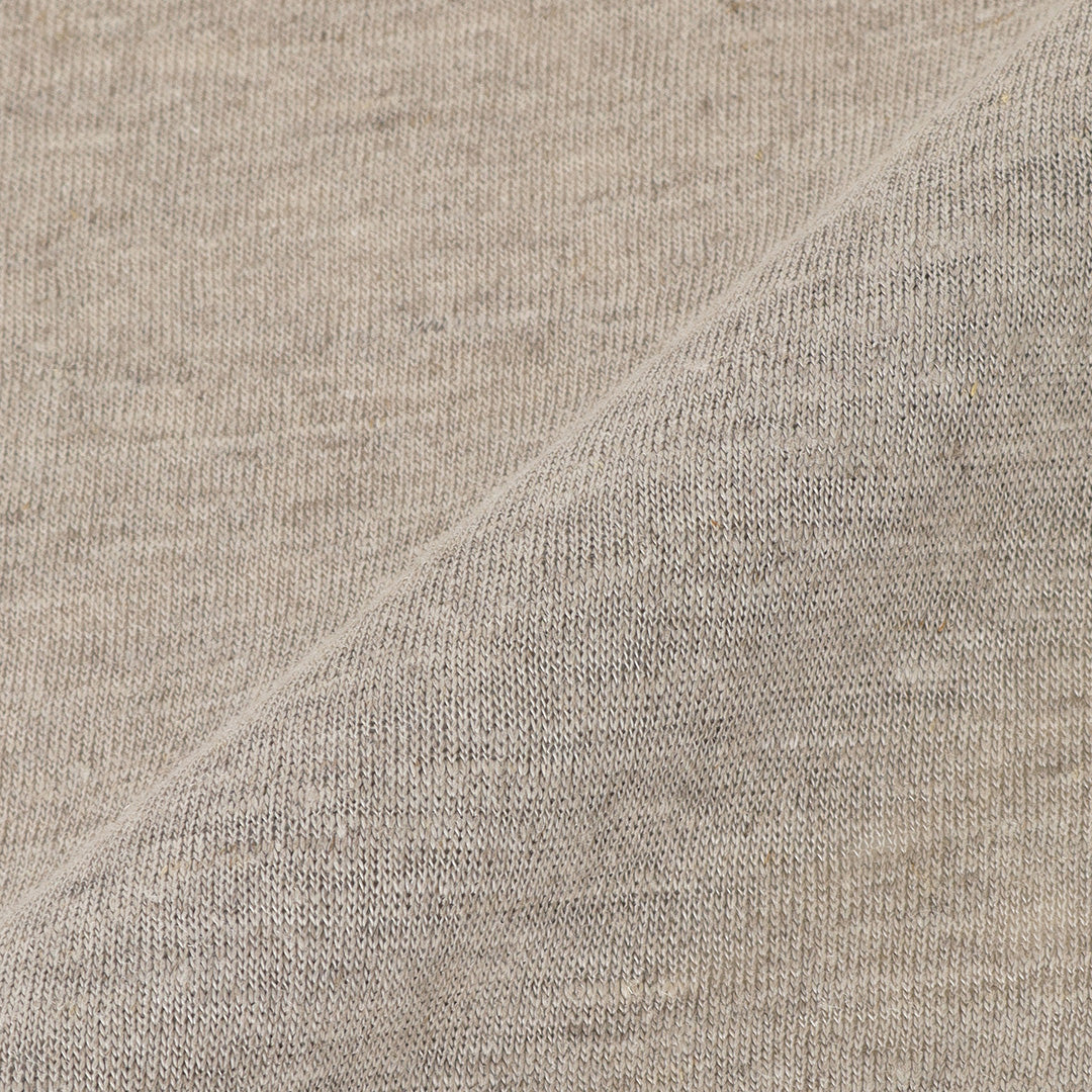 Linen Jersey Cardigan Color: Natural