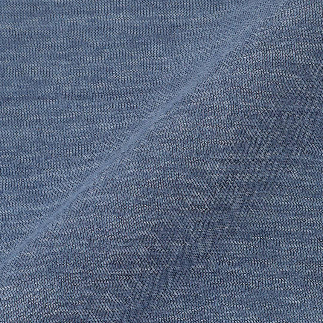 Linen Jersey Cardigan Color: Slate Blue