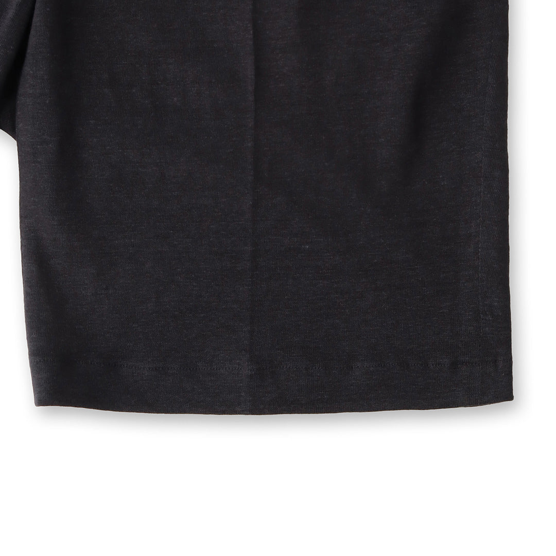 Linen Jersey Short Pants Color: Navy