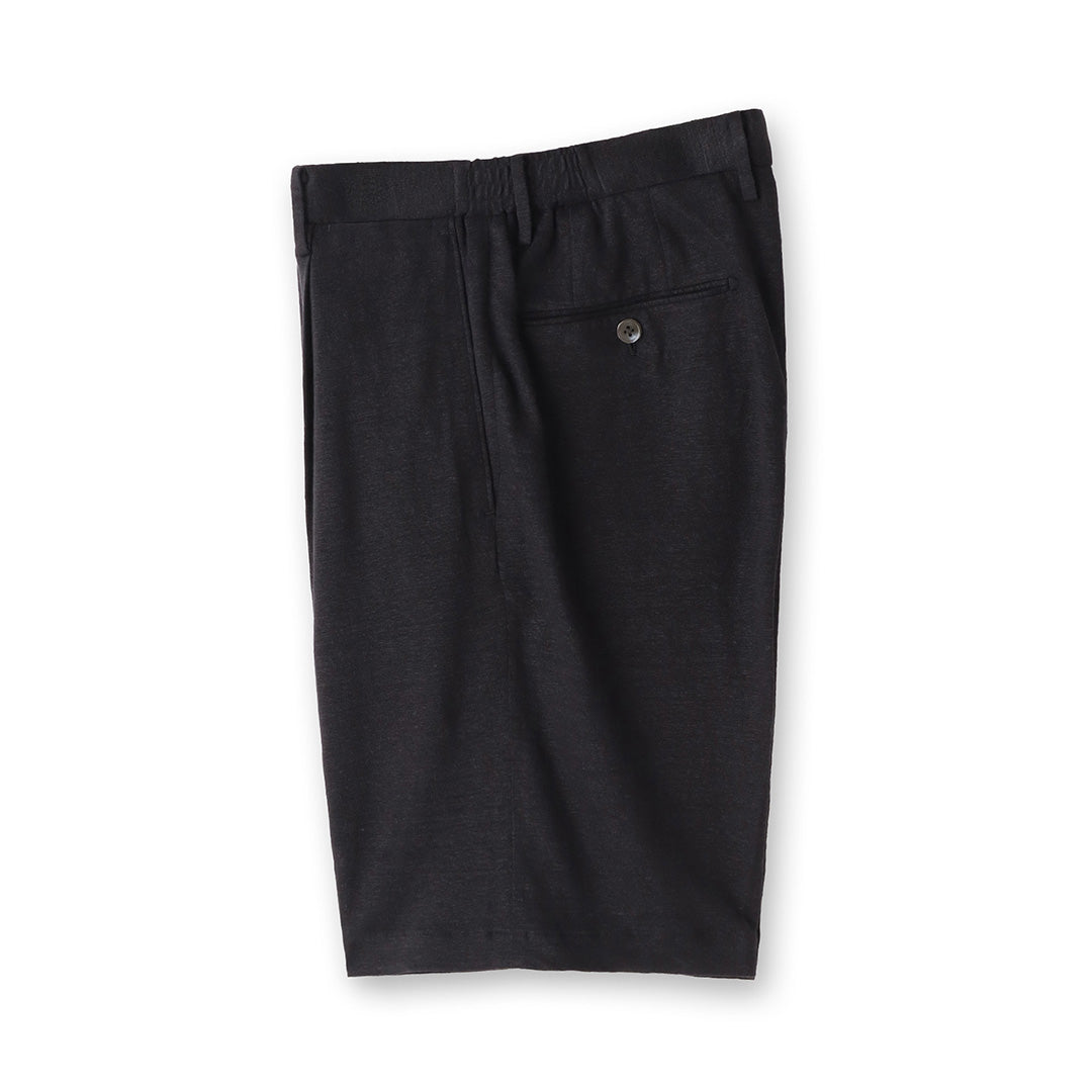 Linen Jersey Short Pants Color: Navy