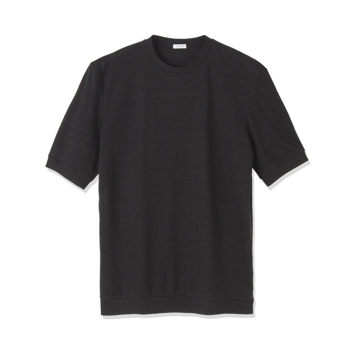 リネンジャージーテーラードリブドヘムTシャツの商品画像8