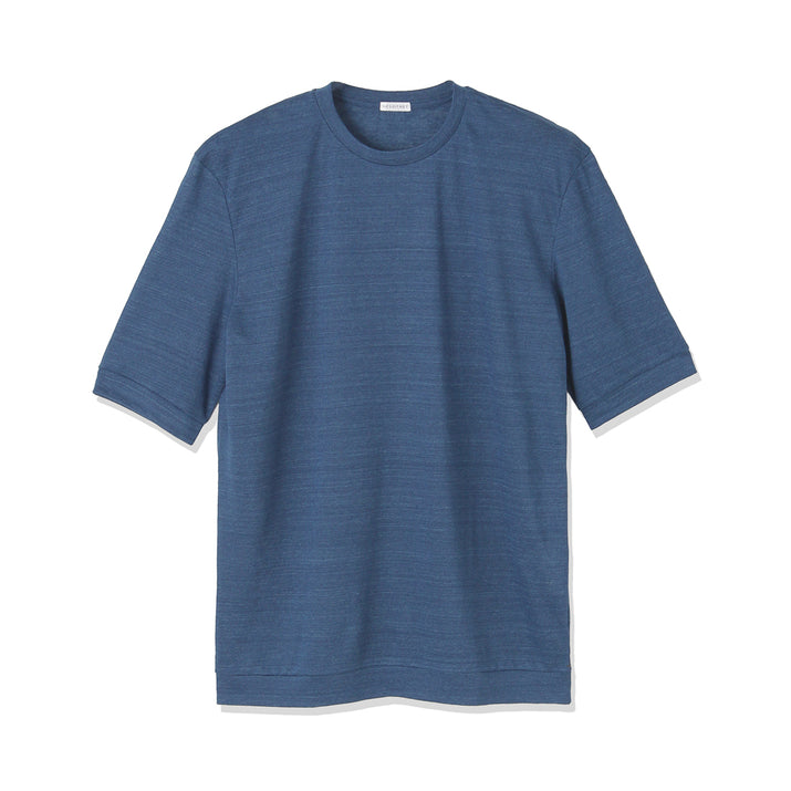 リネンジャージーテーラードリブドヘムTシャツの商品画像6