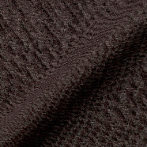 Linen Jersey Tailored Skipper Shirt Color: Oak