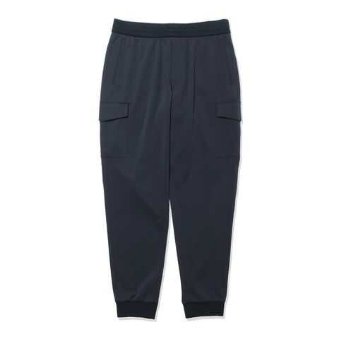 Matte Twist Jogger Pants Color: Navy | ＋CLOTHET ONLINE
