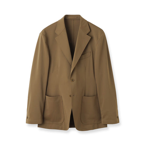 Matte Twist Easy Jacket Color: Camel