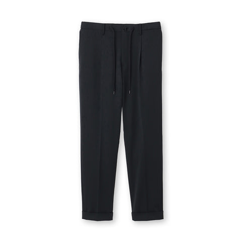 【Renewal】Matte Twist  Easy Trousers Color: Black