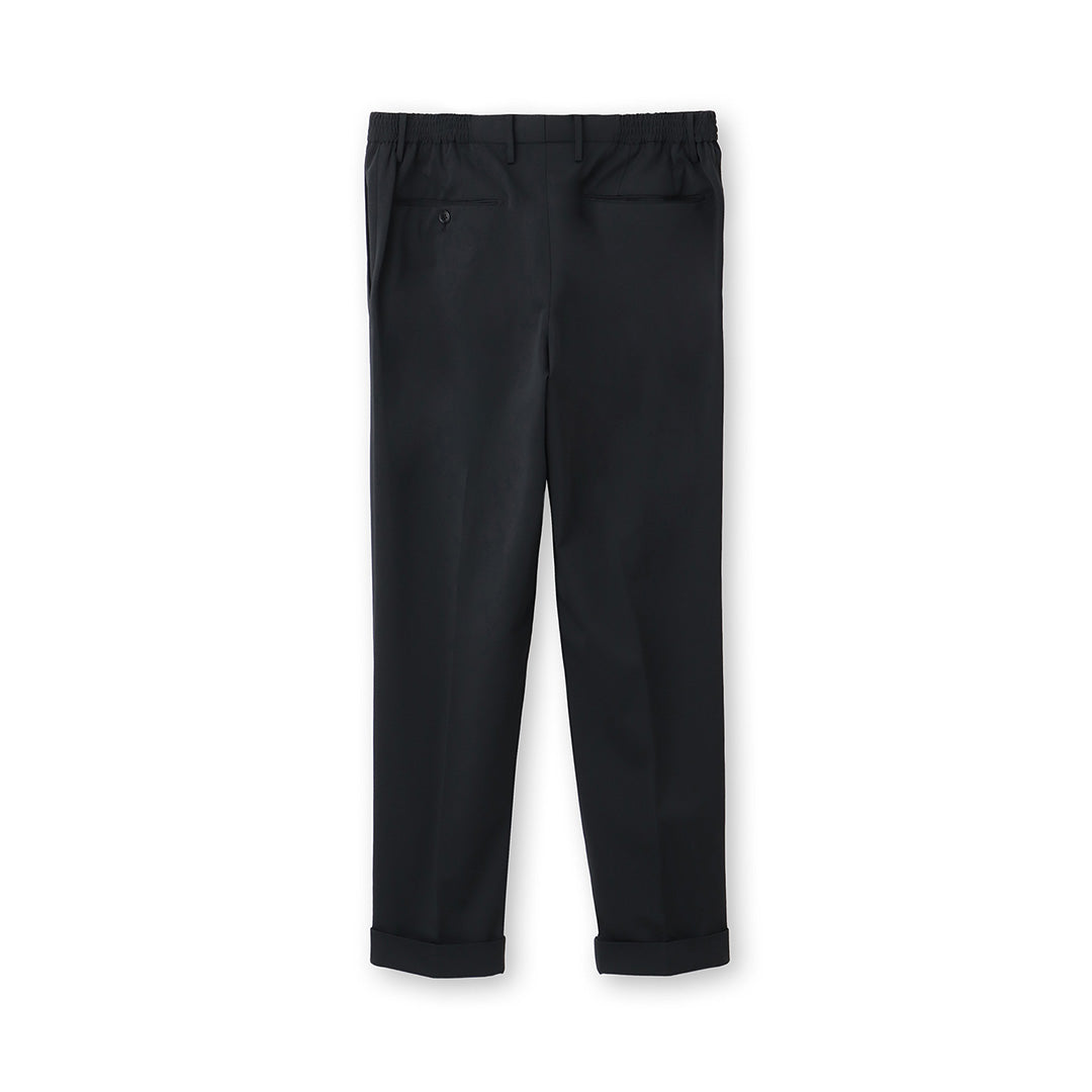マットツイスト イージートラウザー ブラック | ＋CLOTHET ONLINE