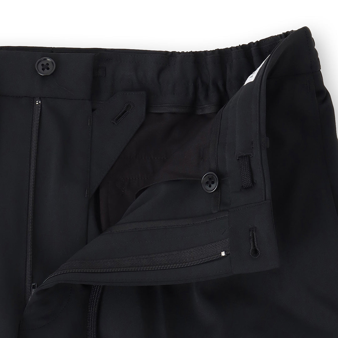 【Renewal】Matte Twist  Easy Trousers Color: Black