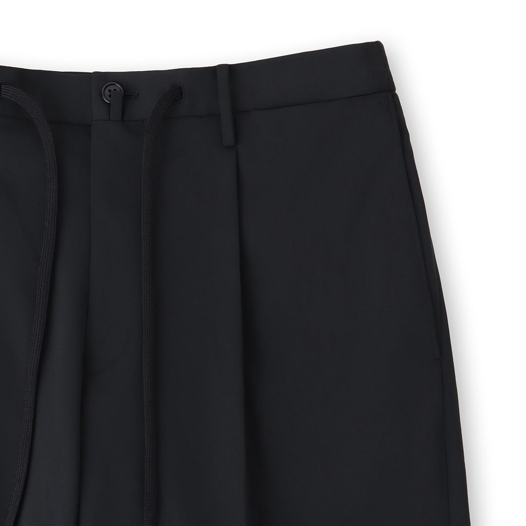【Renewal】Matte Twist  Easy Trousers Color: Black