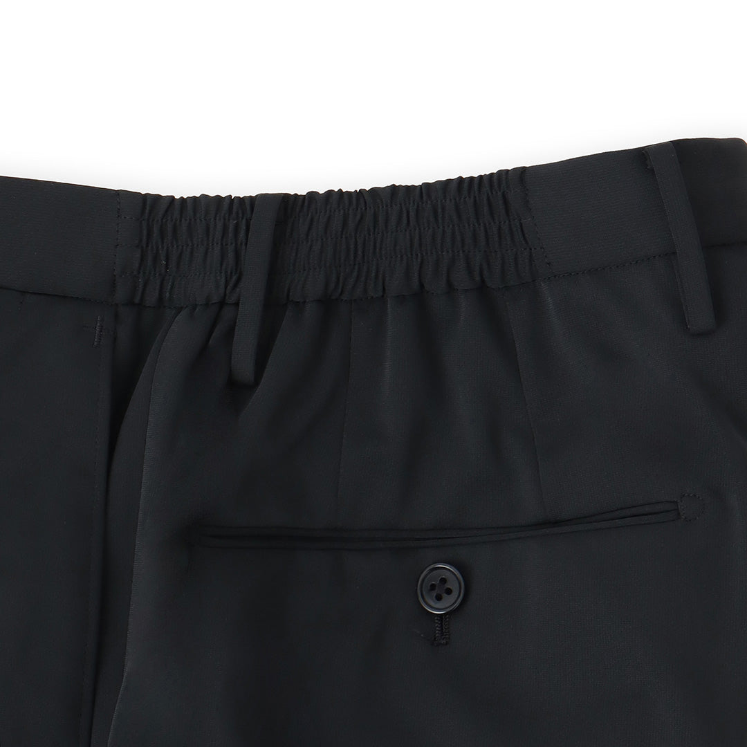 【Renewal】Matte Twist  Easy Trousers Color: Black