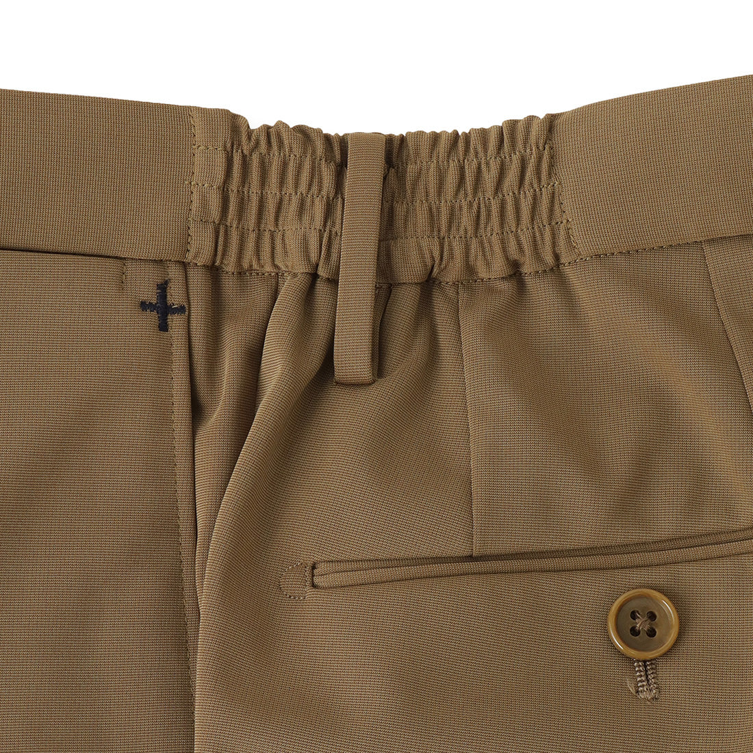 Matte Twist  Easy Trousers Color: Camel